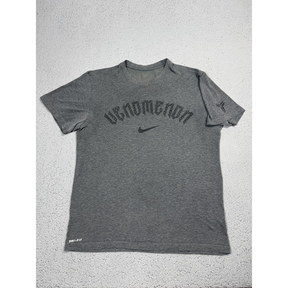Nike Dri-FIT Kobe Venomenon Shirt Mens‎ Large Gray Short Sleeve Basketball Top